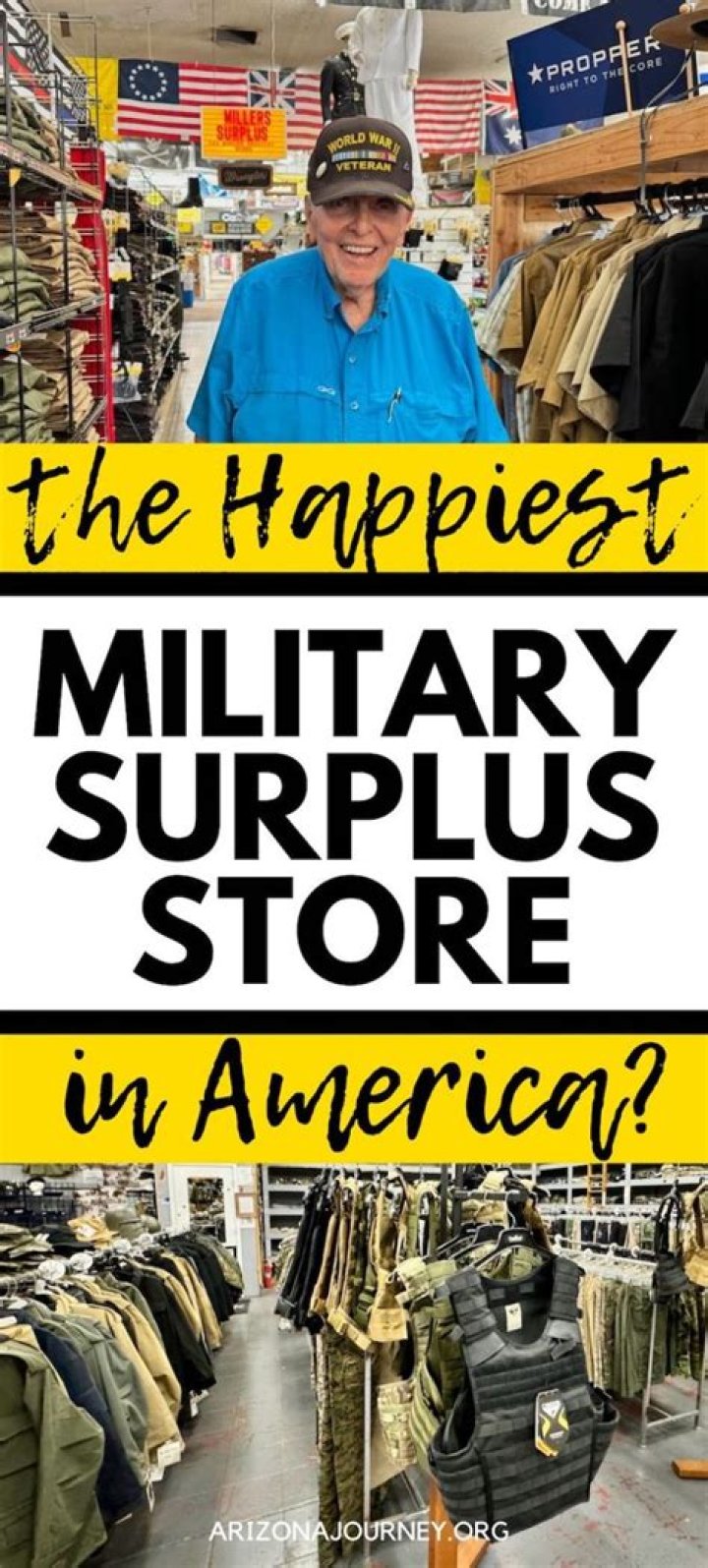 Do military surplus stores still exist?