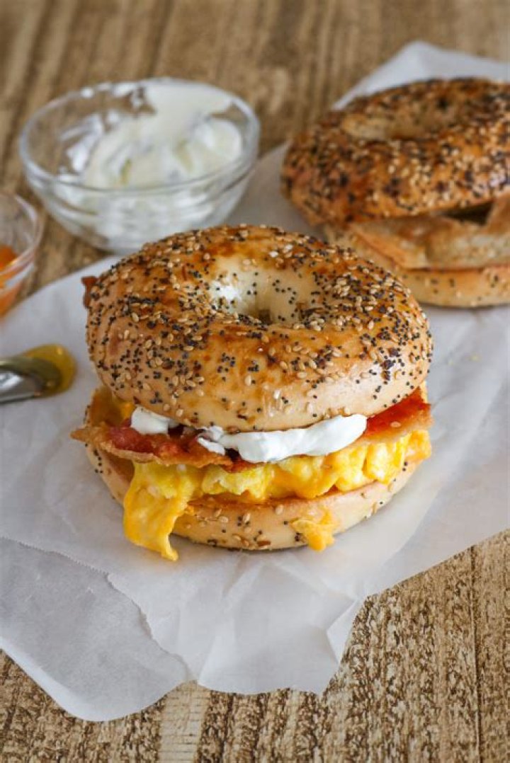 How much is a bacon egg and cheese bagel from Einstein Bagels?