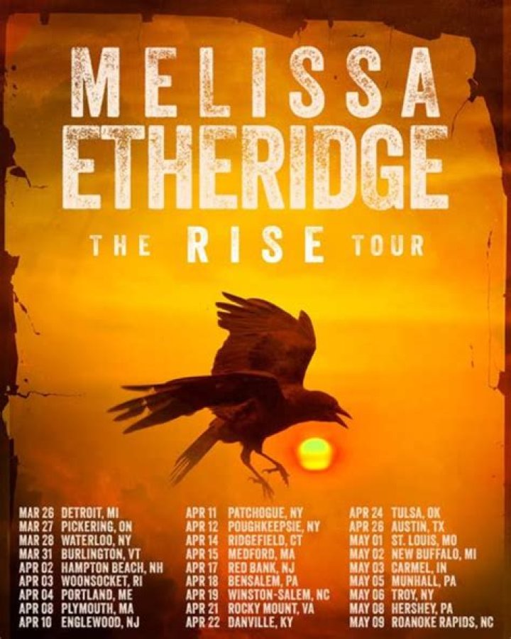 Is Melissa Etheridge tour Cancelled?