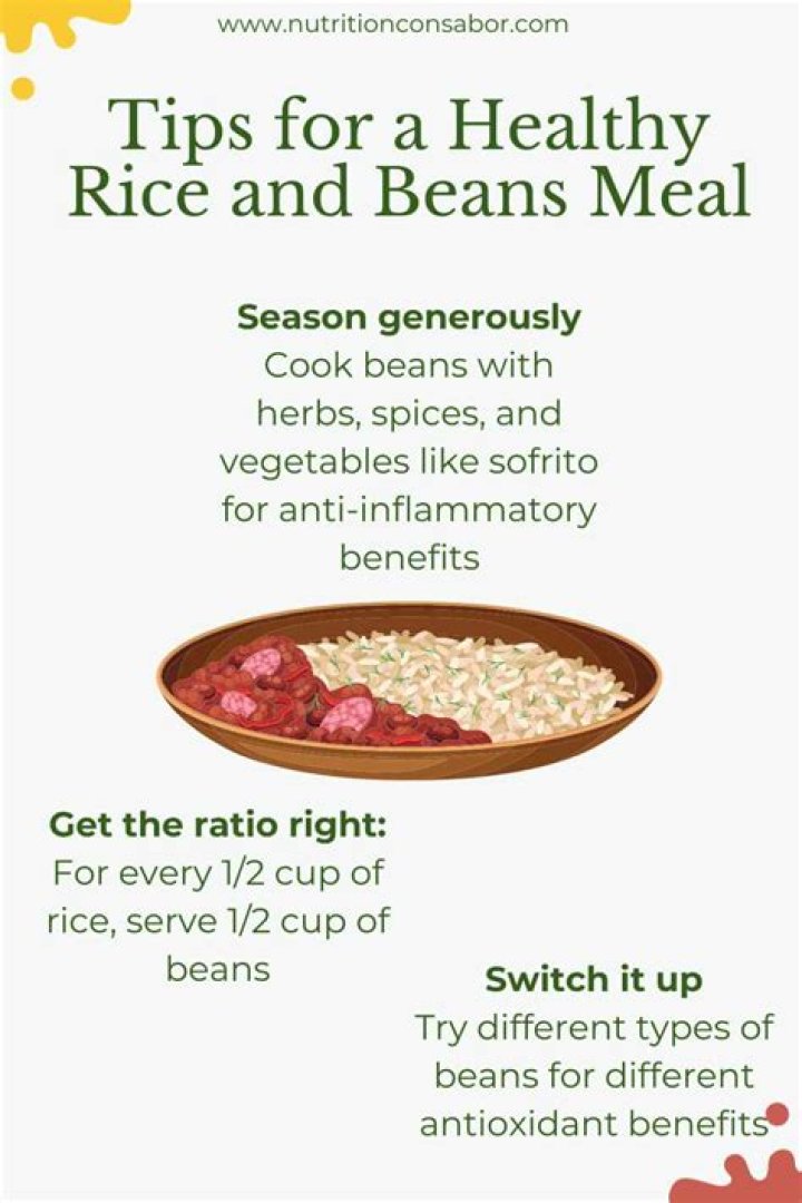 Is rice and beans actually healthy?