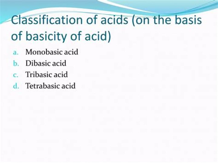 What are Tetrabasic acids?