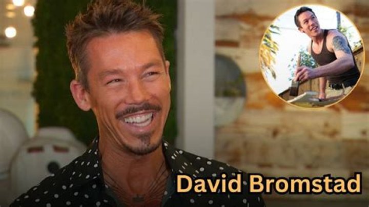 What does David bromstad do for a living?