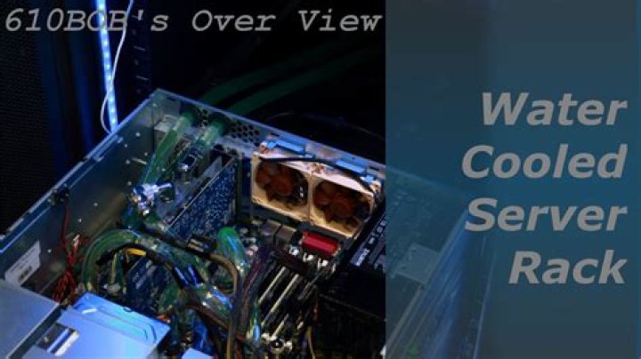 Why are servers not watercooled?